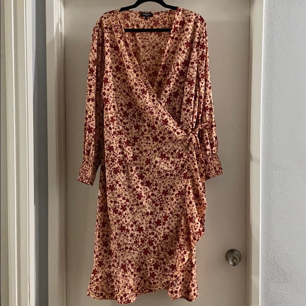 Women’s Plus-Size Wrap Dress